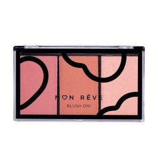 Mon Reve Blush on трио ружове 02 Earthy