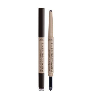 Wibo молив за вежди 2 в 1 Eyebrow System 2 Wibo молив за вежди 2 в 1 Eyebrow System 2