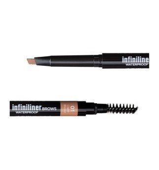 Mon Reve молив за вежди Infiniliner Gel Brow Pencil 01- Светло рус
