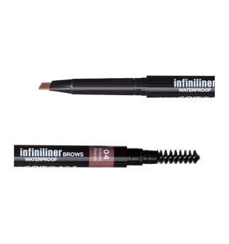 Mon Reve молив за вежди Infiniliner Gel Brow Pencil 04- Кафяво червен