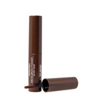 Seventeen пудра за вежди Matte Brow Powder - 3 червено кафяво