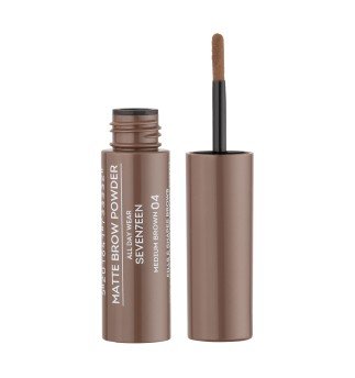 Seventeen пудра за вежди Matte Brow Powder - 4 средно кафяво