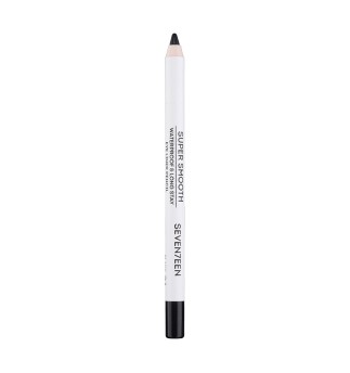 Seventeen Supersmooth Eyeliner водоустойчив молив за очи- 01 Velvet black