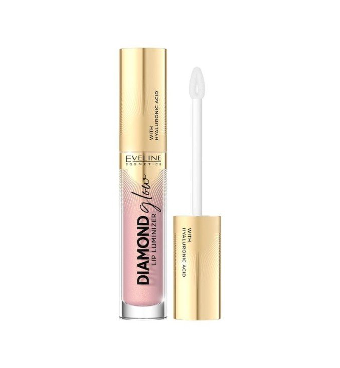Eveline Diamond glow Luminizer гланц за устни Eveline Diamond glow Luminizer гланц за устни