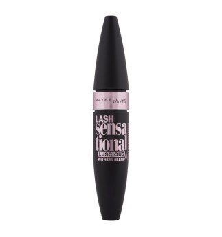 Maybelline  спирала за обем и извиване Lash Sensational Lashes - наситено черна
