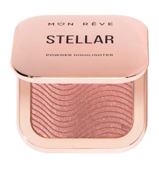 Mon Reve Stellar powder hihlighter хайлайтер 04 Rose gold