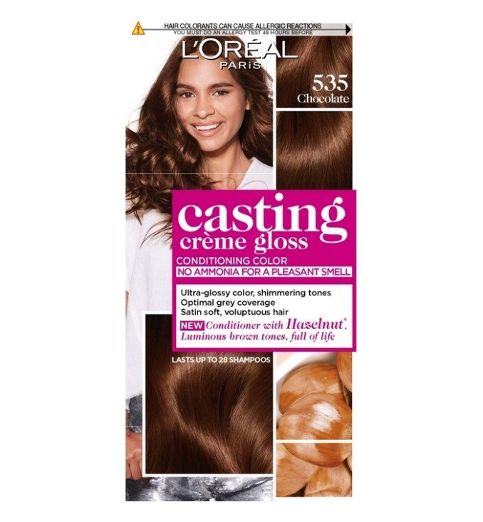 Casting Cream Gloss трайна безамонячна боя за коса