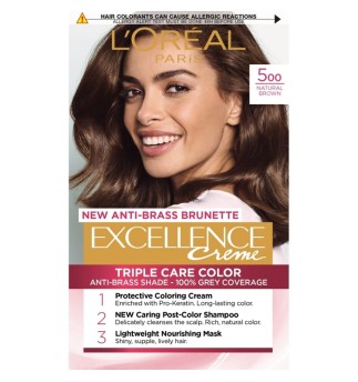 L'oreal Paris Excellence трайна боя за коса 500/ Натурално кафяв