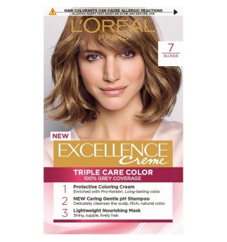 L'oreal Paris Excellence трайна боя за коса 7.0/ Рус L'oreal Paris Excellence трайна боя за коса 7.0/ Рус