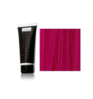 Lorvenn Electric Color Vibes оцветяващ балсам за коса Fuchia Saturn