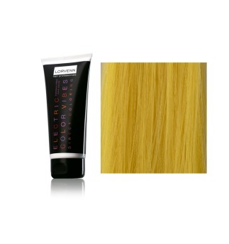 Lorvenn Electric Color Vibes оцветяващ балсам за коса Yellow Sun