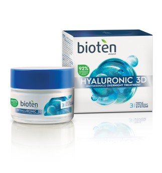 Bioten Hyaluron 3D нощен крем против бръчки Bioten Hyaluron 3D нощен крем против бръчки