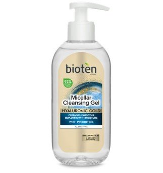 Bioten Hyaluronic Gold почистващ гел за лице Bioten Hyaluronic Gold почистващ гел за лице