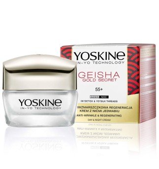 Yoskine Geisha Gold Secret крем против бръчки 55+ Yoskine Geisha Gold Secret крем против бръчки 55+