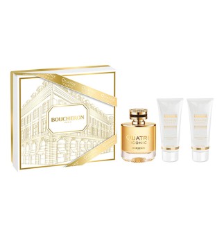 Boucheron Quatre комплект парфюмна вода100мл, боди лосион 100мл, душ гел 100мл Boucheron Quatre комплект парфюмна вода100мл, боди лосион 100мл, душ гел 100мл