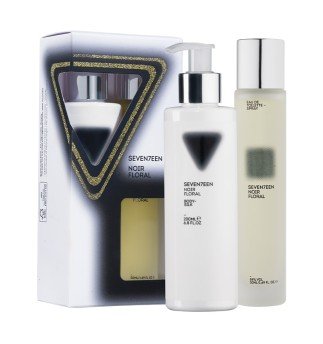 Seventeen body silk к-т лосион за тяло и тоалетна вода Noir Floral
