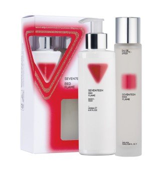 Seventeen body silk к-т лосион за тяло и тоалетна вода Red Flame