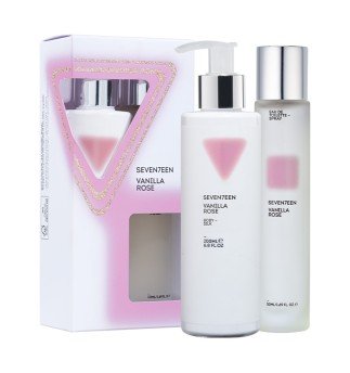Seventeen body silk к-т лосион за тяло и тоалетна вода Vanilla Rose